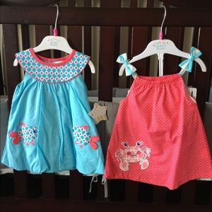 Baby dresses! New with tags